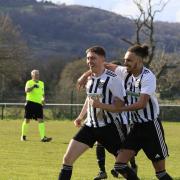 GREAT WIN: LLay Welfare players celebrate. Picture: BRIAN PRYDDEN