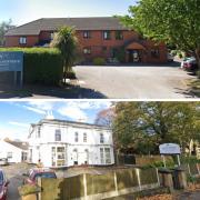 Bod Hyfryd Care Home (top) and Whitehouse Care Home (bottom)