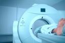 Patient located in MRI machine