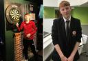 Ysgol Treffynnon student, Michael Roberts, is keeping alive the family passion for darts.