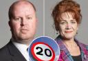 Delyn MP Rob Roberts and Wrexham's Sarah Atherton MP have given their - and their constituents' - views on the 20mph speed limits.
