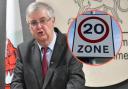 Outgoing First Minister of Wales Mark Drakeford has been speaking about the 20mph speed limits this week.