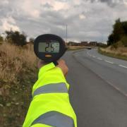 Police carry out speed checks in Brymbo following complaints from residents