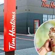 Tim Hortons will open in the winter.