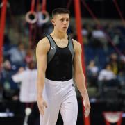 Young gymnast Jacob Edwards