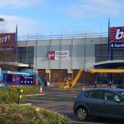 The new B&M store on Border Retail Park in Wrexham.