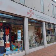 The Wales Air Ambulance charity shop in Wrexham town centre