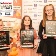 Primary school pupil of the year in Wrexham and Flintshire Leader Education Awards 23. Owain Probert – All Saints Primary School, Gresford, Violet Edge - St Mary’s Catholic Primary, Wrexham, Tyra Buffey Ysgol Y Waun, Chirk.
