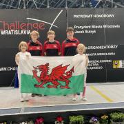 Wrexham Fencing Club members in Wroclaw