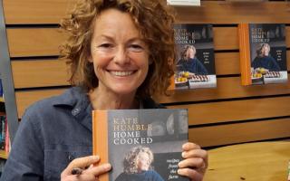Kate Humble at The Bookshop in Mold.