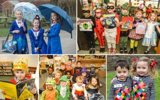 World Book Day celebrated in schools across the region.