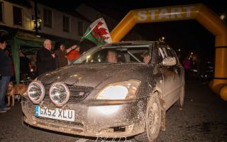 Rally Revival 2023 winners, Iwan Roberts and Moi Williams.