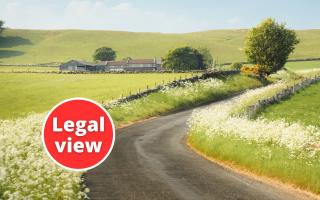 Legal query over accident on a country lane.