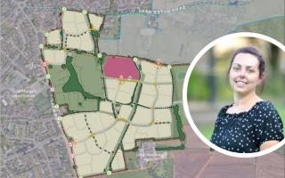 Cllr Becca Martin is concerned about plans for new houses in Wrexham