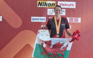 Kim Ripley smashed her own Welsh record.