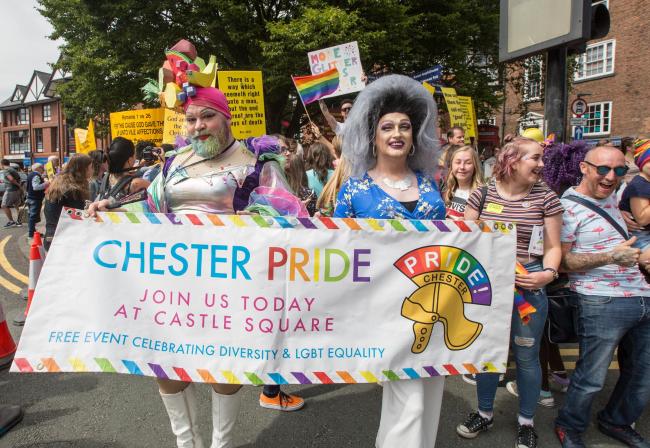 Chester Pride 2018. Credit: Brent Jones