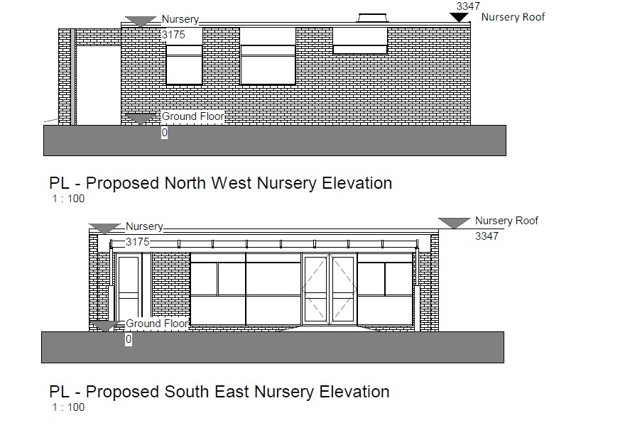 Plans have been submitted to refurbish the existing Borras Park Community Primary School and to create a new Welsh medium school. Source: Planning document
