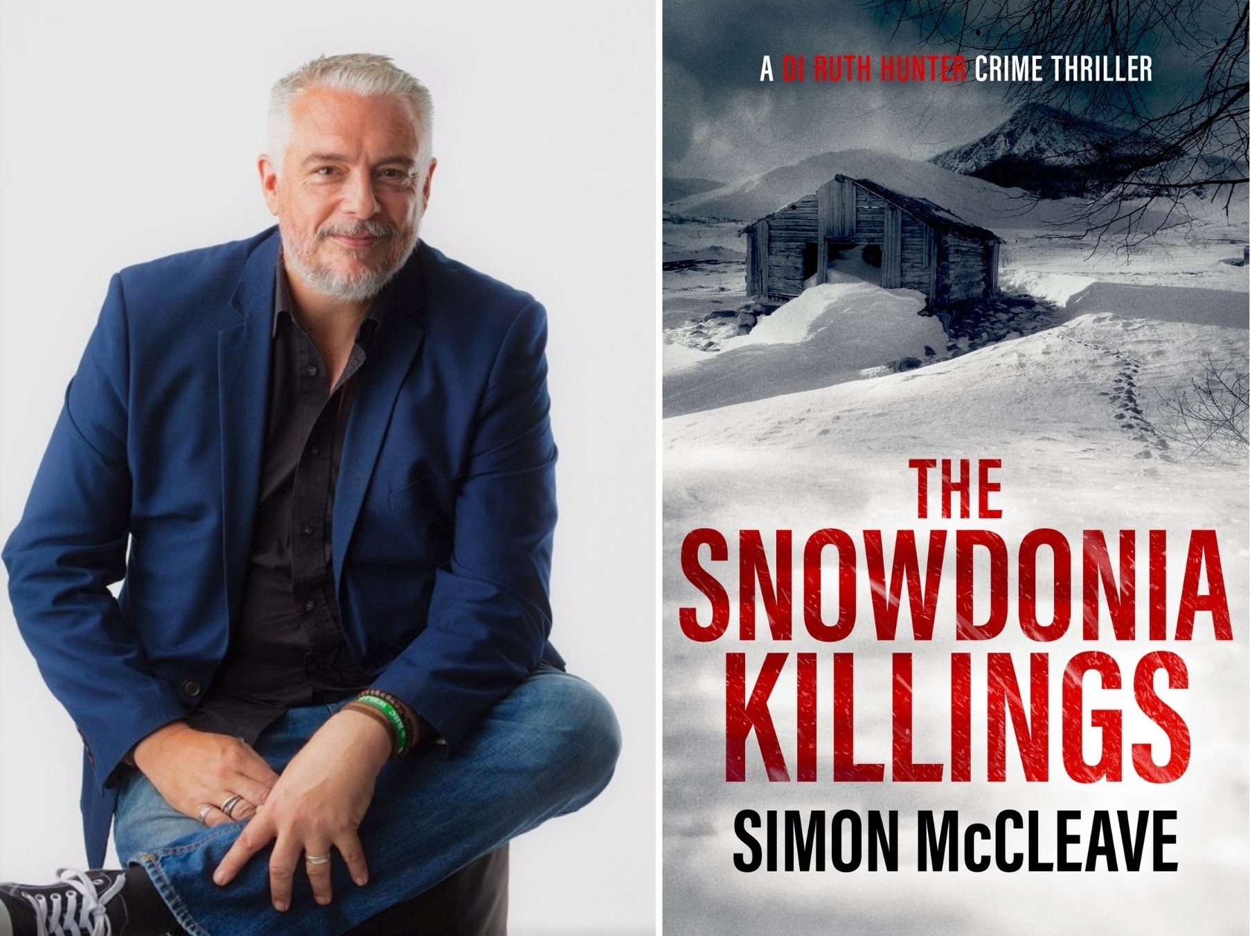 Simon McCleave, author of The Snowdonia Killings.