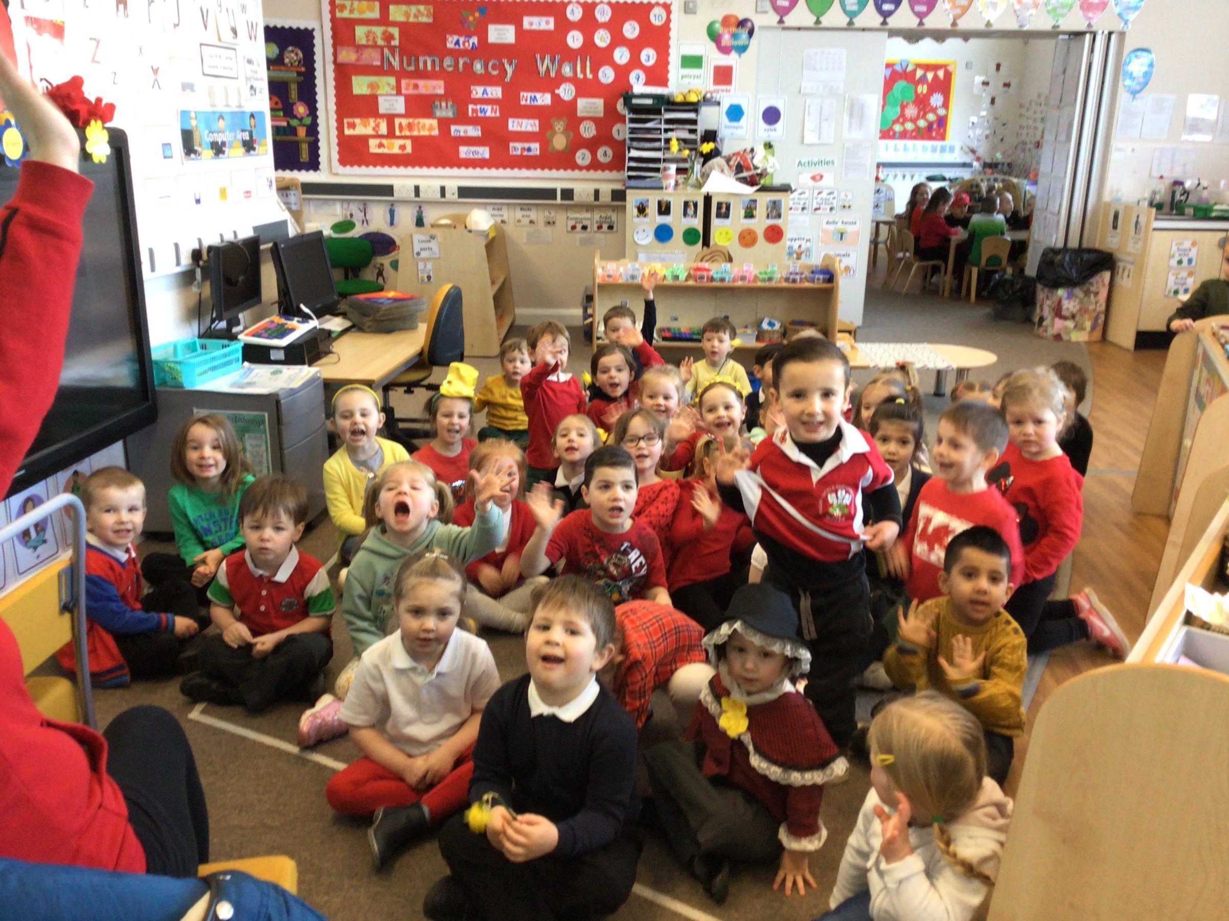 Nursery class - Dosbarth Pili Pala, at Ysgol Ty Ffynnon.