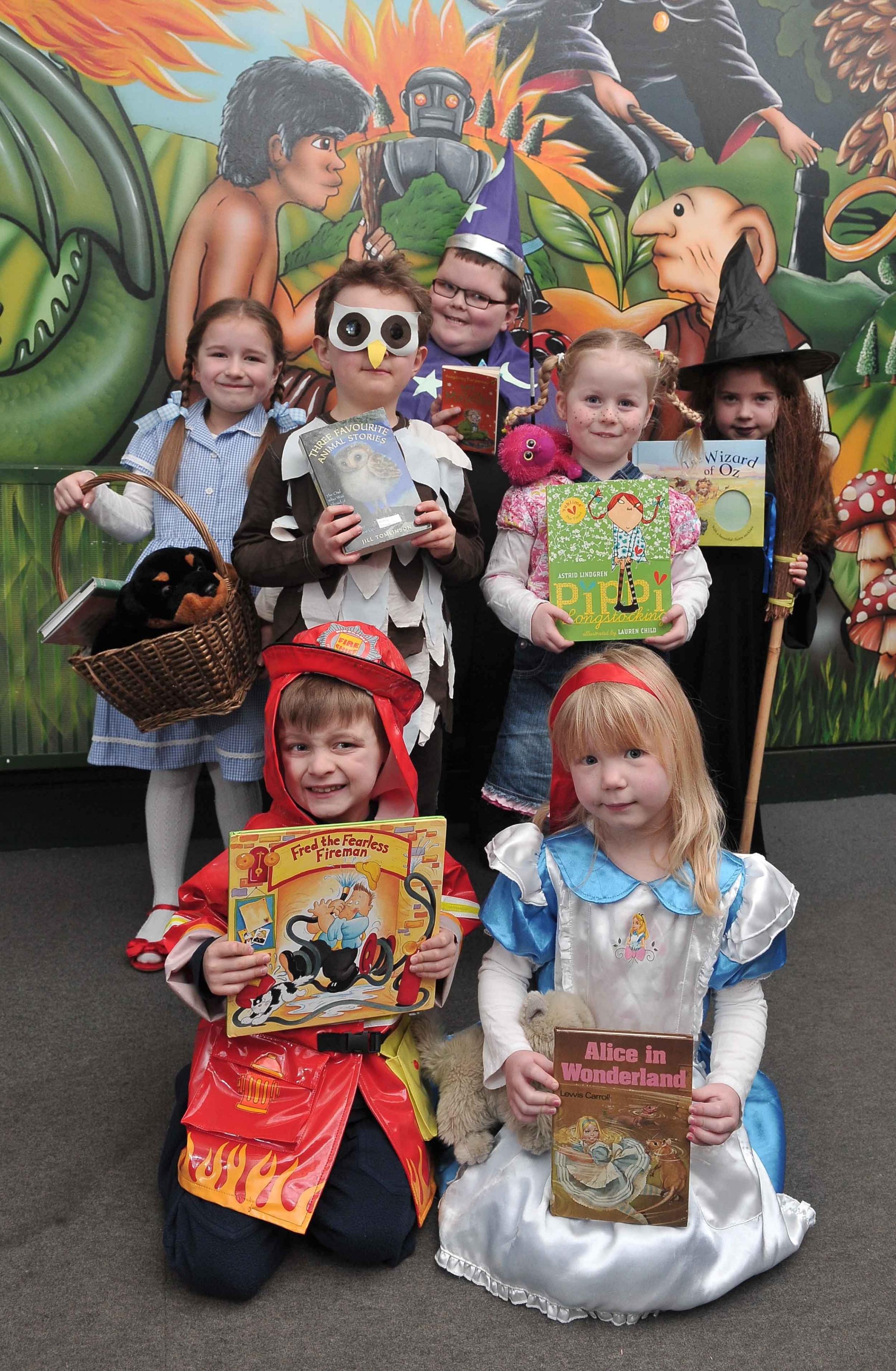 World Book Day, Victoria School Infants, Wrexham.