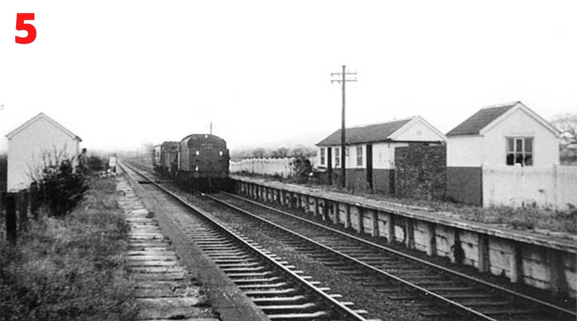 Kinnerton Station c1960s.