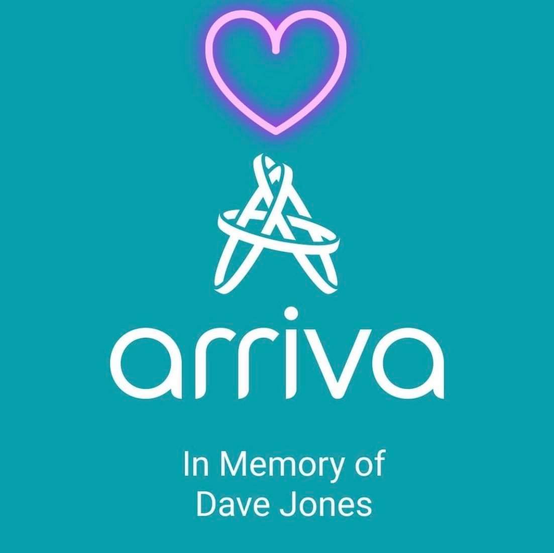 The in memory Dave Jones Facebook image being used by local Arriva drivers as their profile pictures.