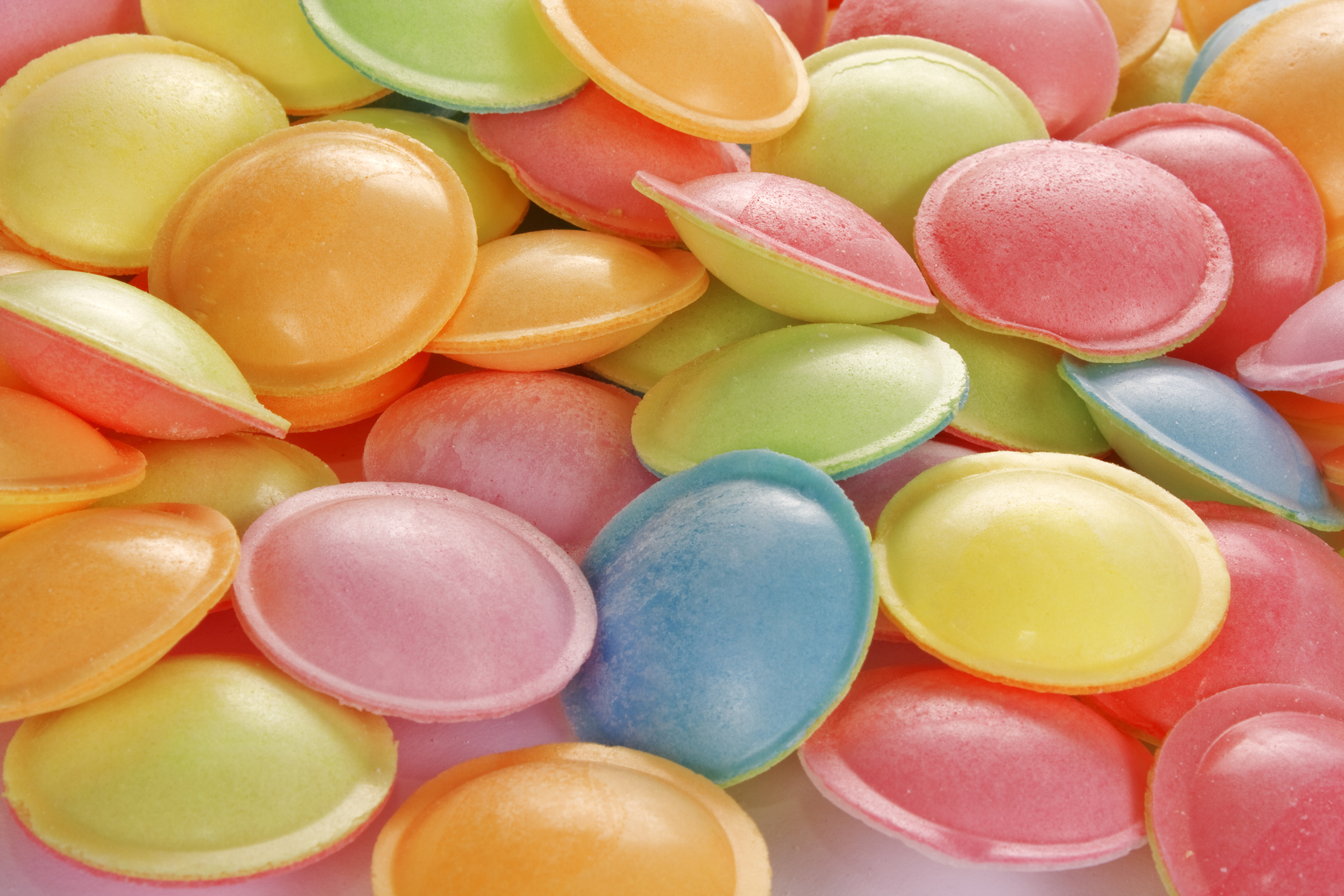 Flying saucers.