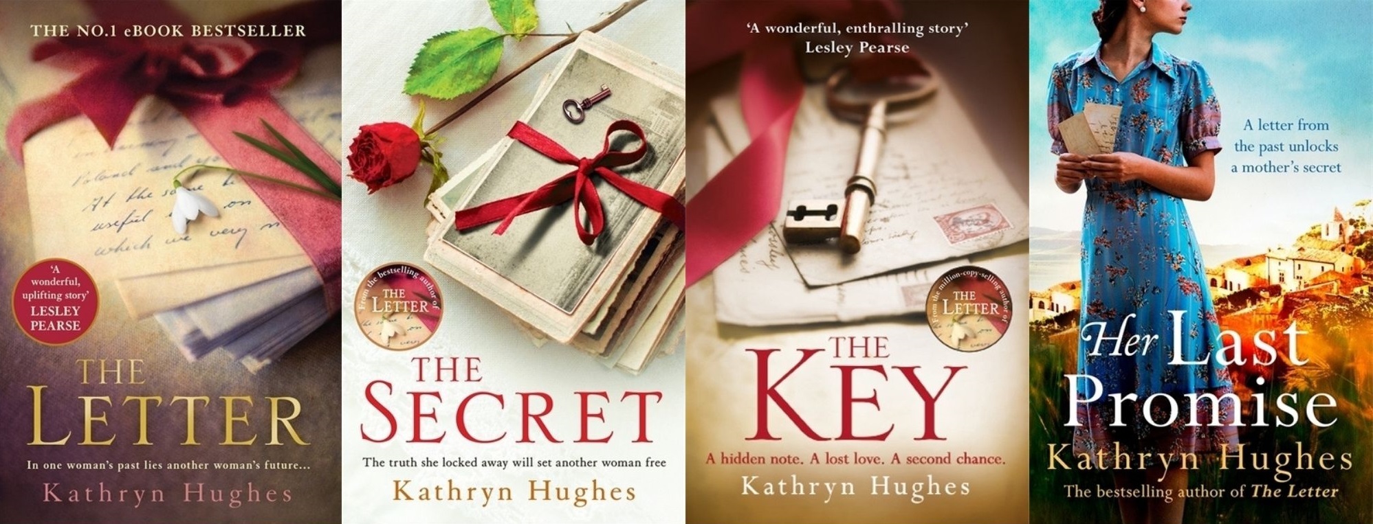 Titles by Kathryn Hughes, available at Aura Libraries.