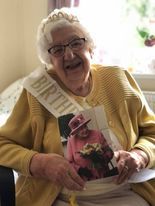 Centenarian Ena Strange is also aiming to take part in the sponsored challenge.