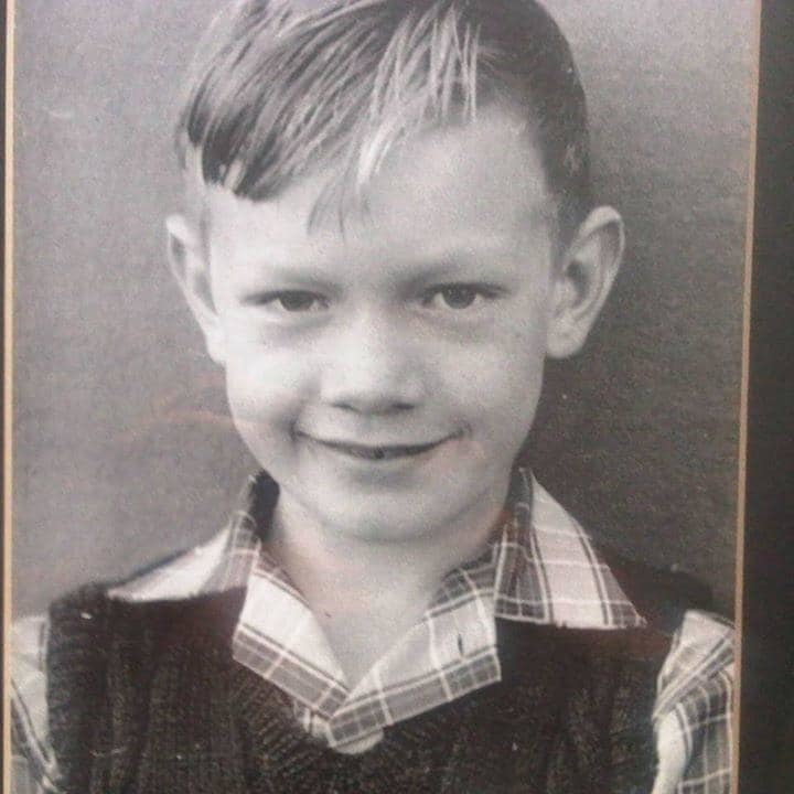 Stephen Barrett, aged about 10.