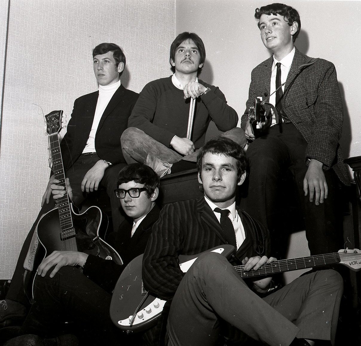 Were you a fan? Wrexham beat band Opposition, 1967.