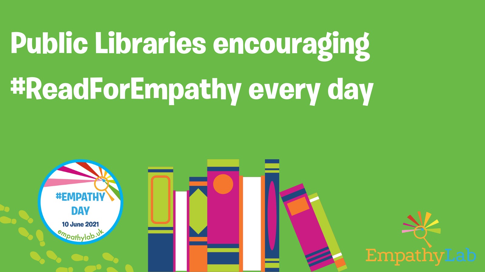 Aura Libraries are joining in for Empathy Day.
