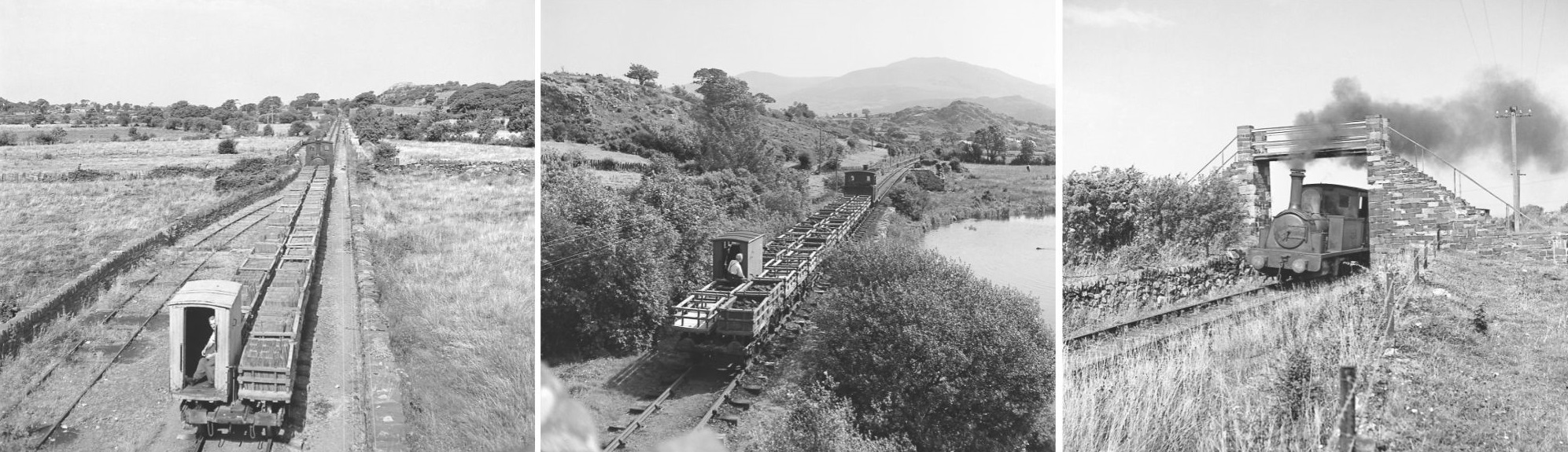 Along the along the Padarn Railway. Images courtesy of Michael Clemens