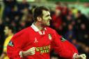 Karl Connolly celebrates his equalising goal
Wrexham v Cambridge, 4th round FA Cup match at the Racecourse, Wrexham