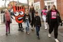 Wrexham pupils walk to school with Strider