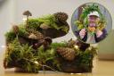 Winterscape and wreath making craft sessions with Groundwork North Wales.