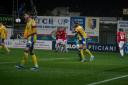 Action from Wrexham's win at Mansfield