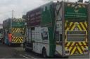 Flintshire Council lorries