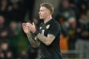 James McClean applauds supporters on his final Republic of Ireland outing