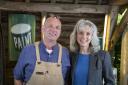 Horologist Steve Fletcher and leather expert Suzie Fletcher