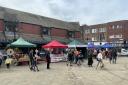 Wrexham's Street Market, Queen's Square