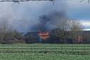 Fire at Wrexham Industrial Estate