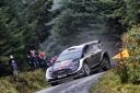 Defending World Champion Sébastien Ogier lost time to gearbox issues