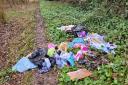 Toys found dumped in the Wrexham area.