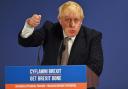 Prime Minister Boris Johnson at the launch of the Conservative Party Welsh manifesto in Wrexham. Picture: PA / Jacob King