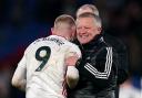 Sheffield United manager Chris Wilder (right) celebrates with Oliver McBurnie after the final whistle during the Premier League match at Selhurst Park, London. PA Photo. Picture date: Saturday February 1, 2020. See PA story SOCCER Palace. Photo credit