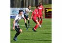 Cefn Druids v Bala Town. Pictures by MIKE PLUNKETT