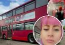 Video grab of Hayley Rowson's conversion of a double decker bus in to a home.