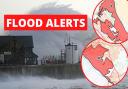 Flood Alerts in North Wales.