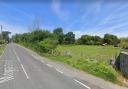 The field on Monastery Road in Holywell, where the glamping site would be located. Source - Google.